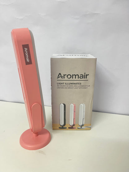 Aromair LED desk lamps suitable for both office and home use, battery-powered rechargeable desk lamps, portable desk lamps, LED desk lamp strips, small desk lamps with three brightness settings, wireless reading lamps.