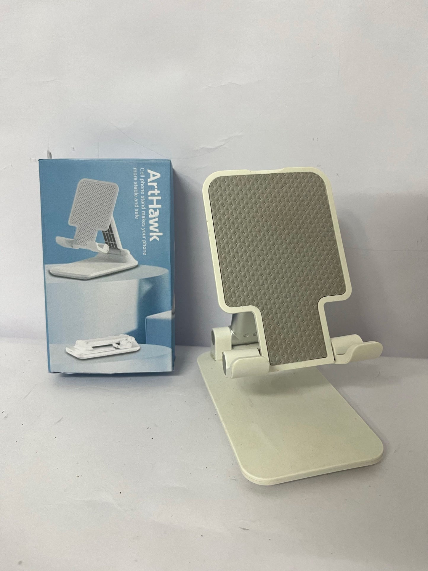ArtHawk Multi-Functional Phone & Tablet Stand - Stable & Anti-Slip · Multi-Angle Adjustment · Desktop Efficiency Tool