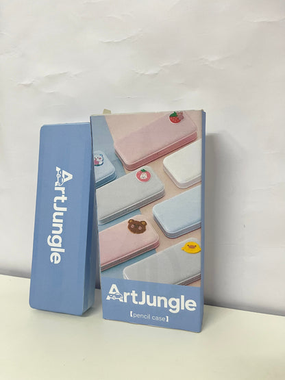 ArtJungle Boxes for pens — Matte Metal Stationery Organizer (Magnetic Closure)