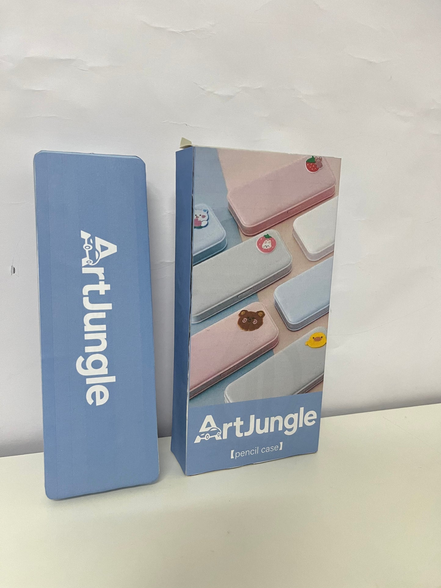 ArtJungle Boxes for pens — Matte Metal Stationery Organizer (Magnetic Closure)