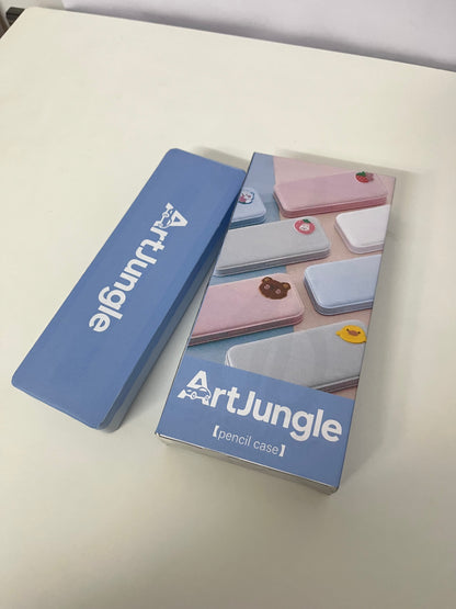 ArtJungle Boxes for pens — Matte Metal Stationery Organizer (Magnetic Closure)
