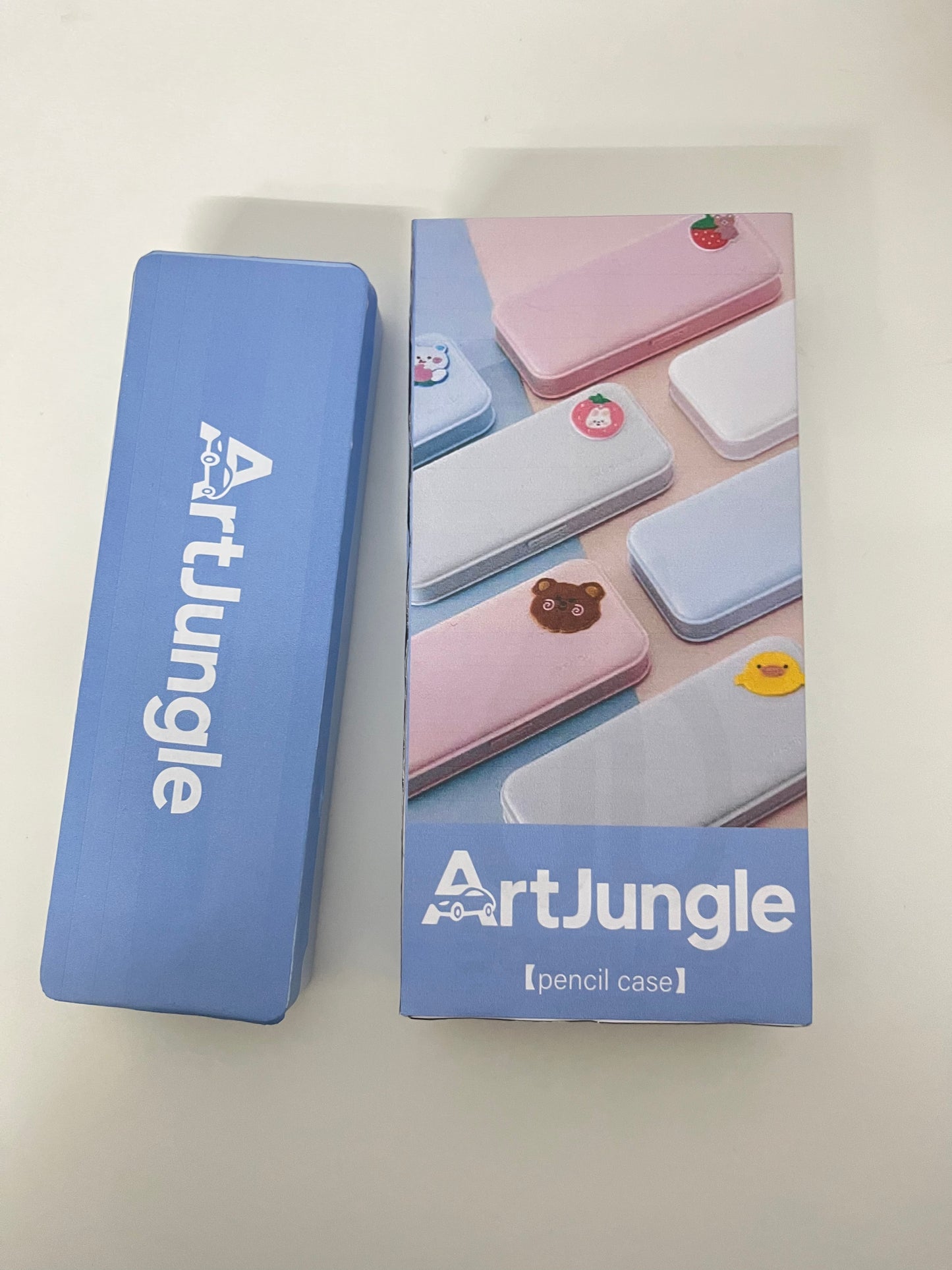 ArtJungle Boxes for pens — Matte Metal Stationery Organizer (Magnetic Closure)