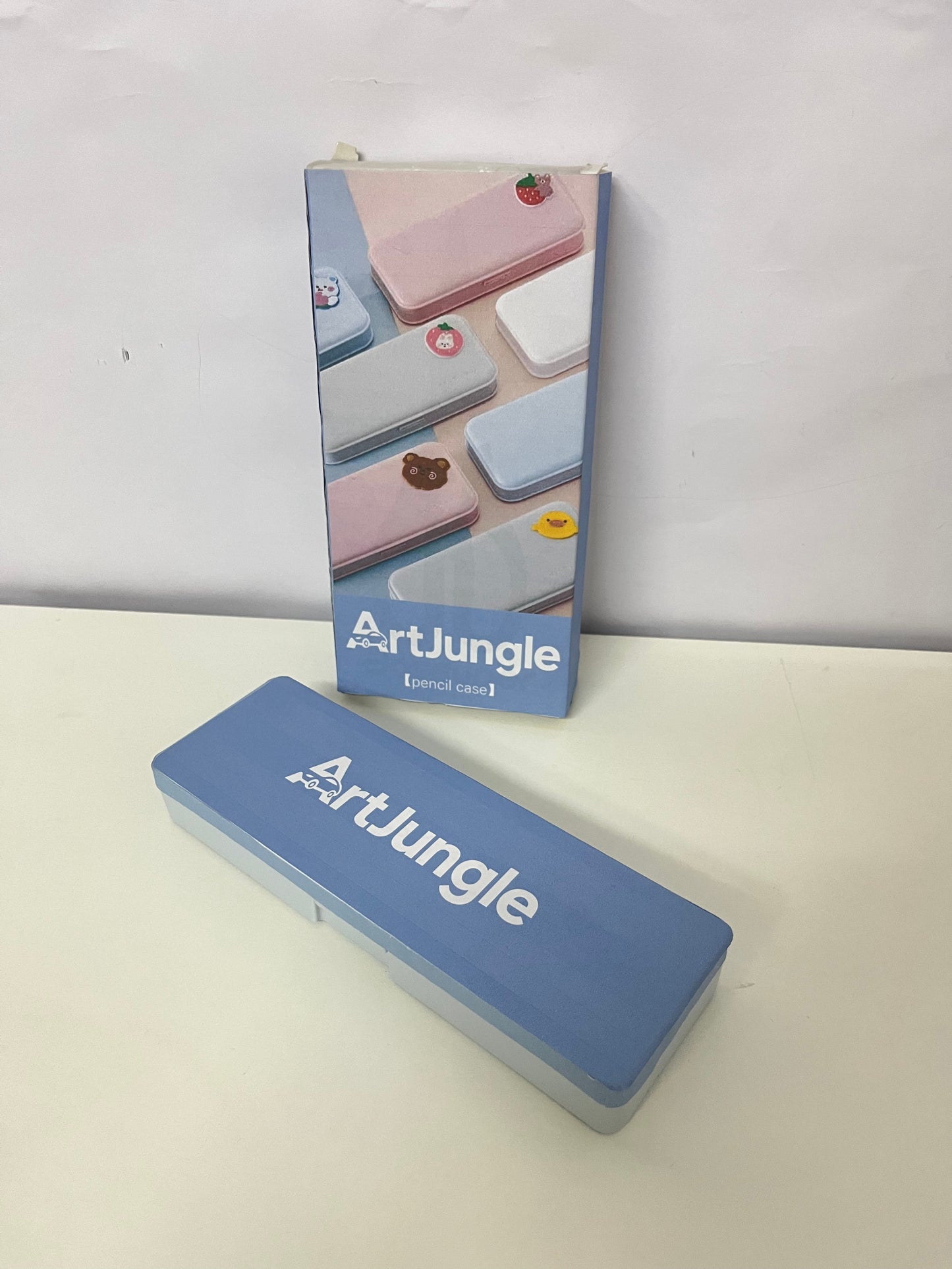 ArtJungle Boxes for pens — Matte Metal Stationery Organizer (Magnetic Closure)