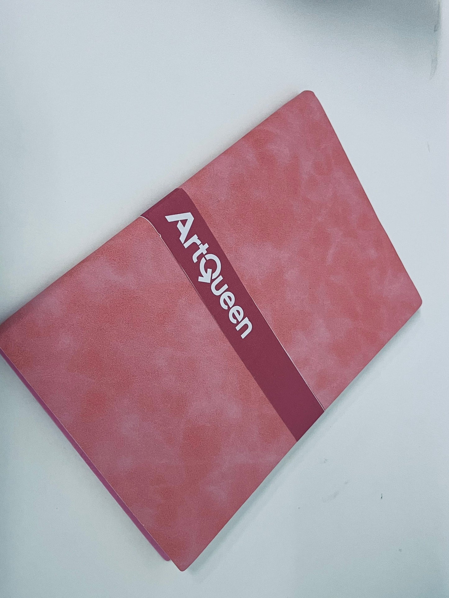 ArtQueen Soft Pink Texture Notebook A Textured Writing & Storage Essential