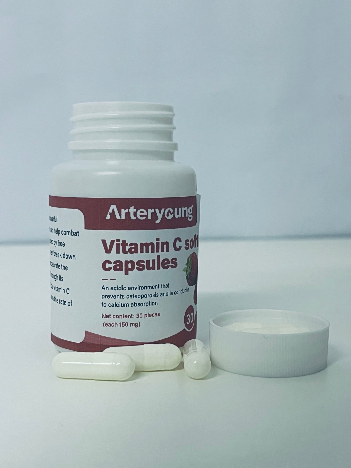 Arteryoung Vitamin C Soft Capsules A Gentle Synergistic Item for Daily Nutritional Supplement