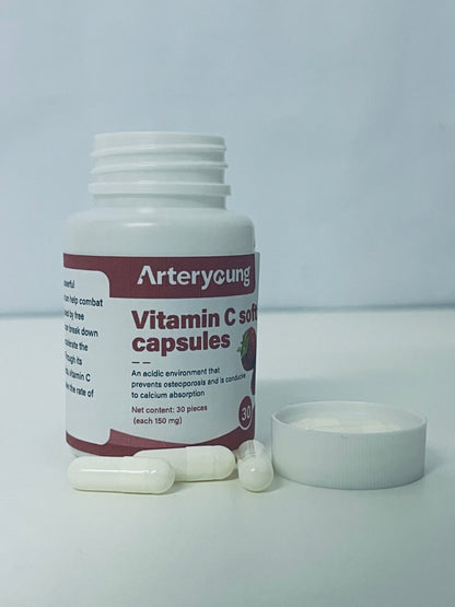 Arteryoung Vitamin C Soft Capsules A Gentle Synergistic Item for Daily Nutritional Supplement