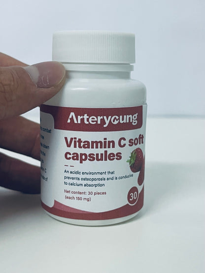 Arteryoung Vitamin C Soft Capsules A Gentle Synergistic Item for Daily Nutritional Supplement