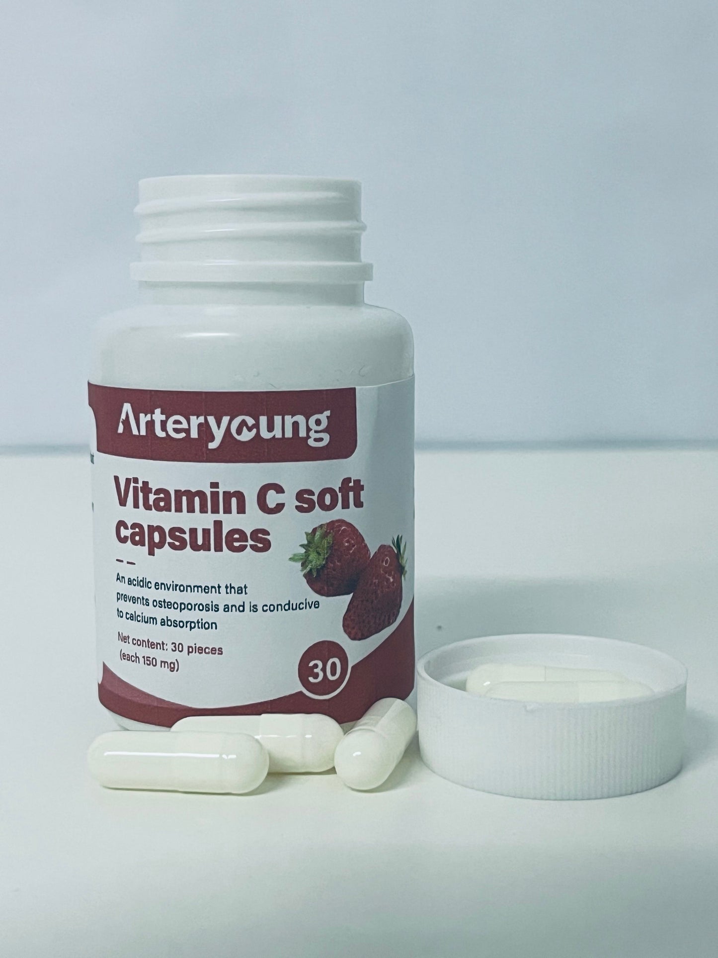 Arteryoung Vitamin C Soft Capsules A Gentle Synergistic Item for Daily Nutritional Supplement