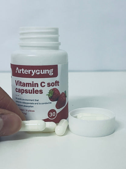 Arteryoung Vitamin C Soft Capsules A Gentle Synergistic Item for Daily Nutritional Supplement