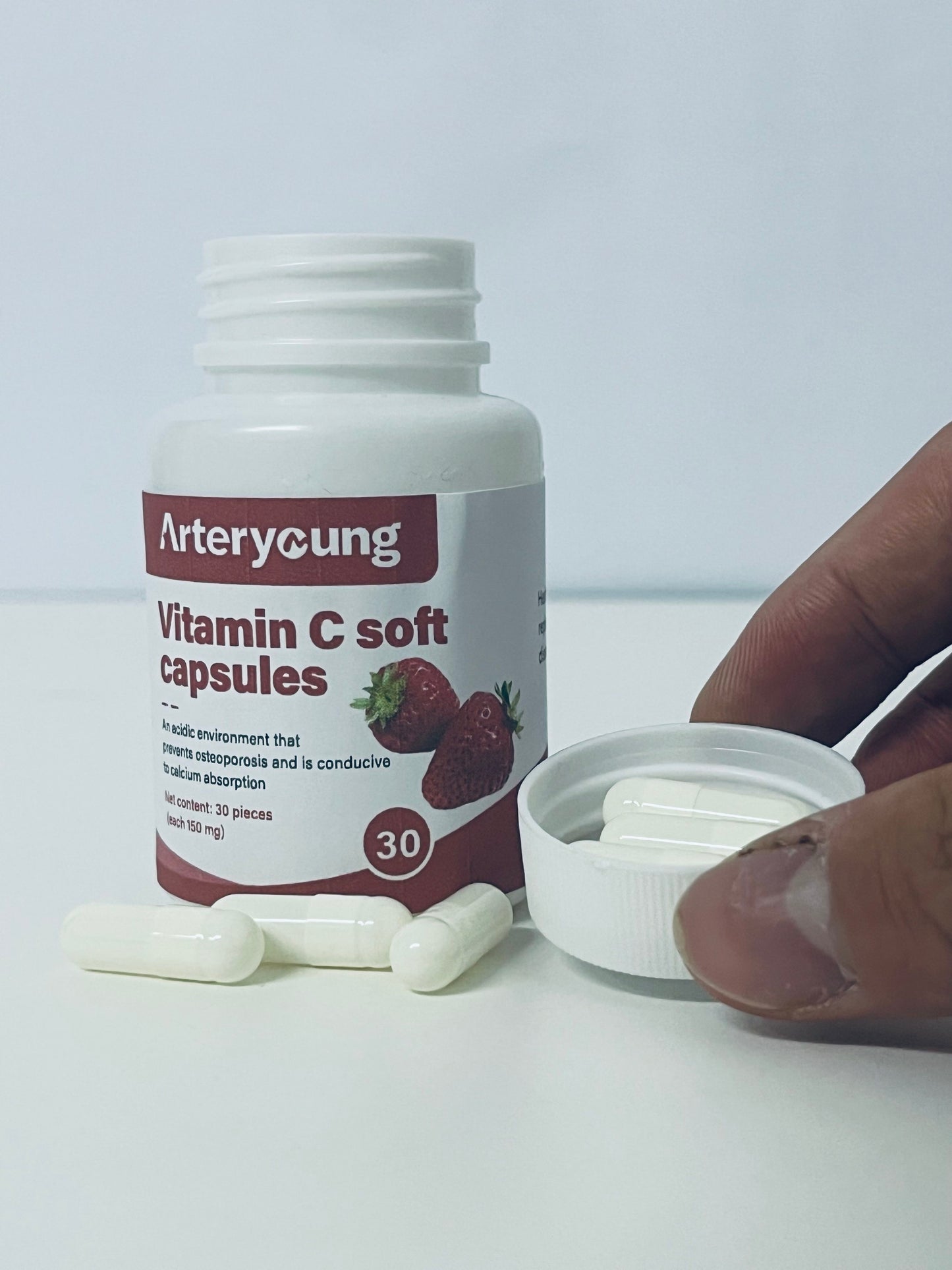 Arteryoung Vitamin C Soft Capsules A Gentle Synergistic Item for Daily Nutritional Supplement