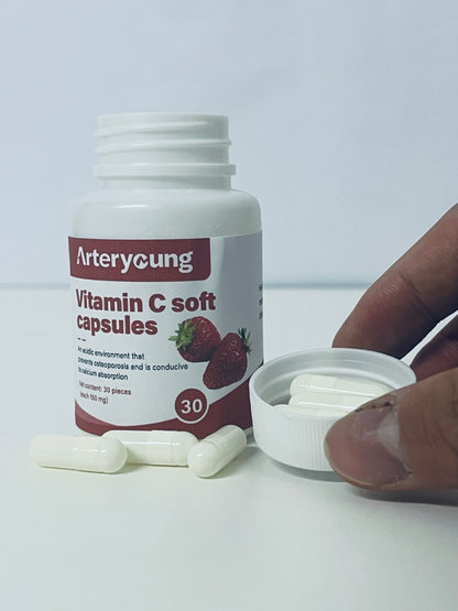 Arteryoung Vitamin C Soft Capsules A Gentle Synergistic Item for Daily Nutritional Supplement