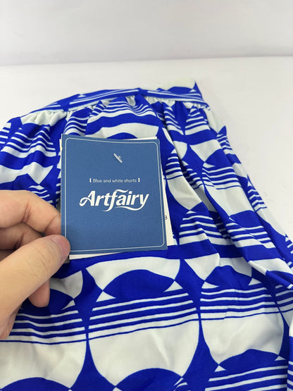 Artfairy Swim trunks maamgic Mens Boys 80s 90s Vintage 4 Way Stretch Swim Trunks with Mesh Lining Quick Dry Swim Suits Board Shorts