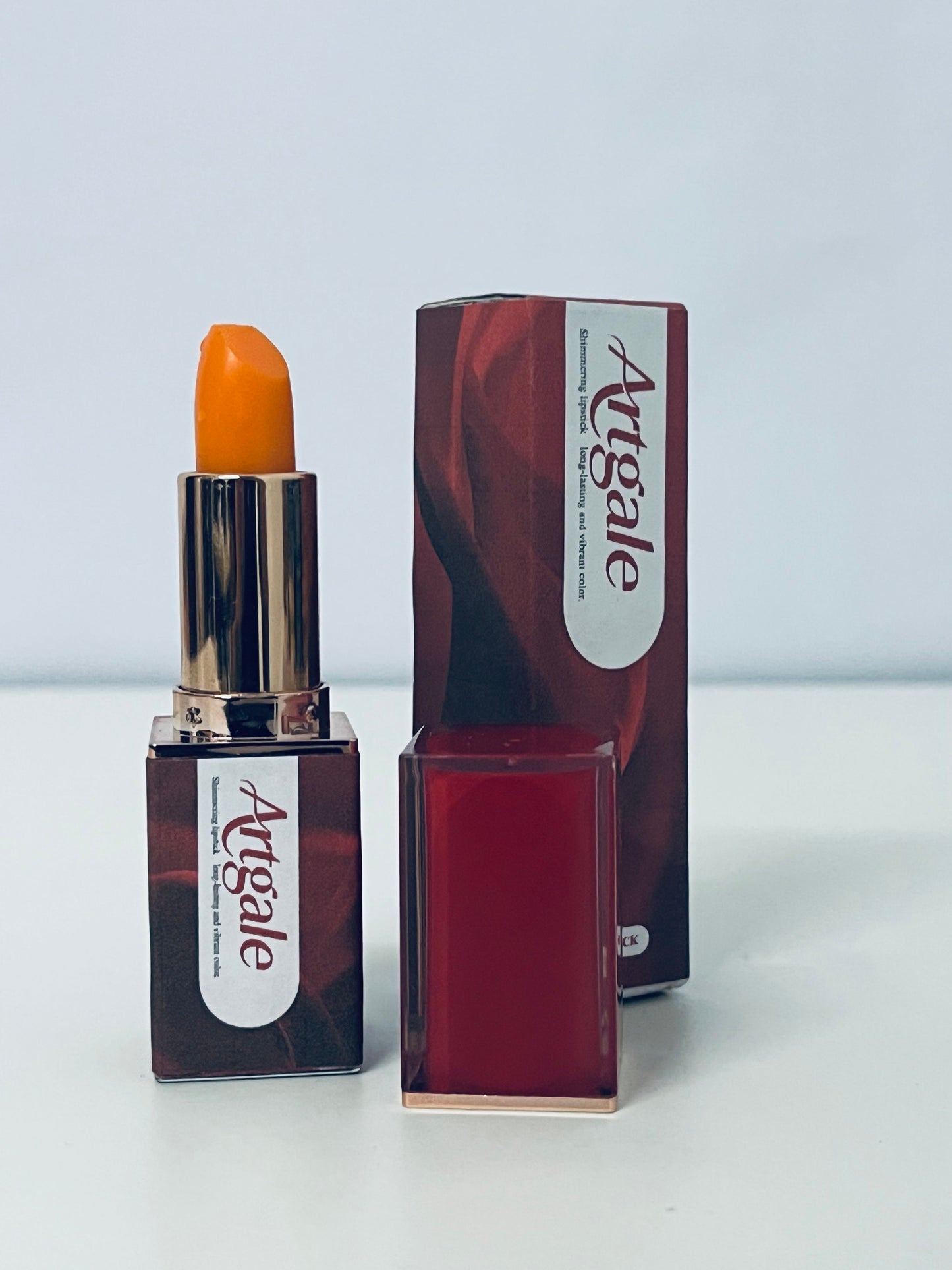 Artgale Temperature-Sensitive Color-Changing Moisturizing Lipstick - Orange Tone Brightening Lip Balm