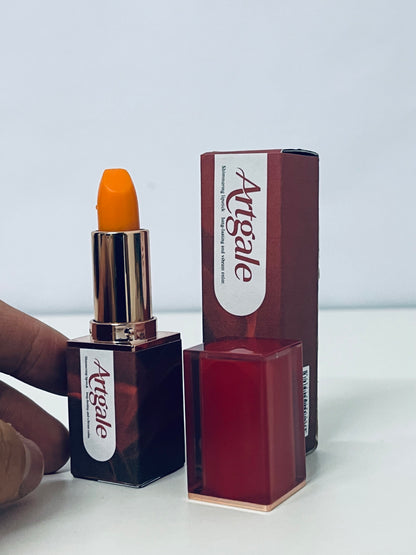 Artgale Temperature-Sensitive Color-Changing Moisturizing Lipstick - Orange Tone Brightening Lip Balm