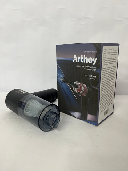 Arthey Car Vacuum Cleaner, 15000Pa Strong Suction, Wireless Portable Handheld Vacuum for Car Interior, Efficient Cleaning for Dust, Debris, Pet Hair