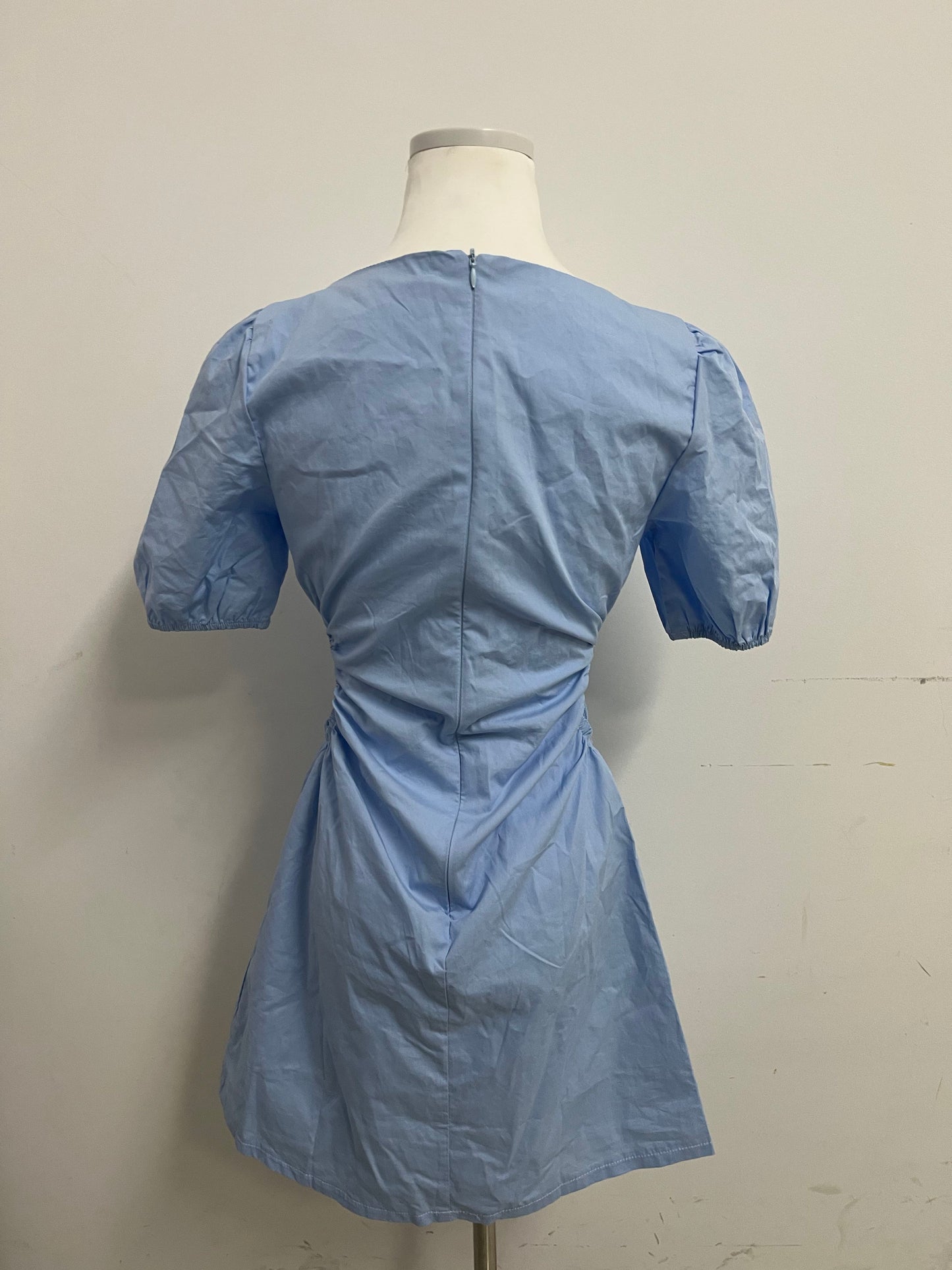 Artisthe Square Neck Puff Sleeve Dress French Elegance Waist-Slimming A Romantic Choice for Spring and Summer Outfits