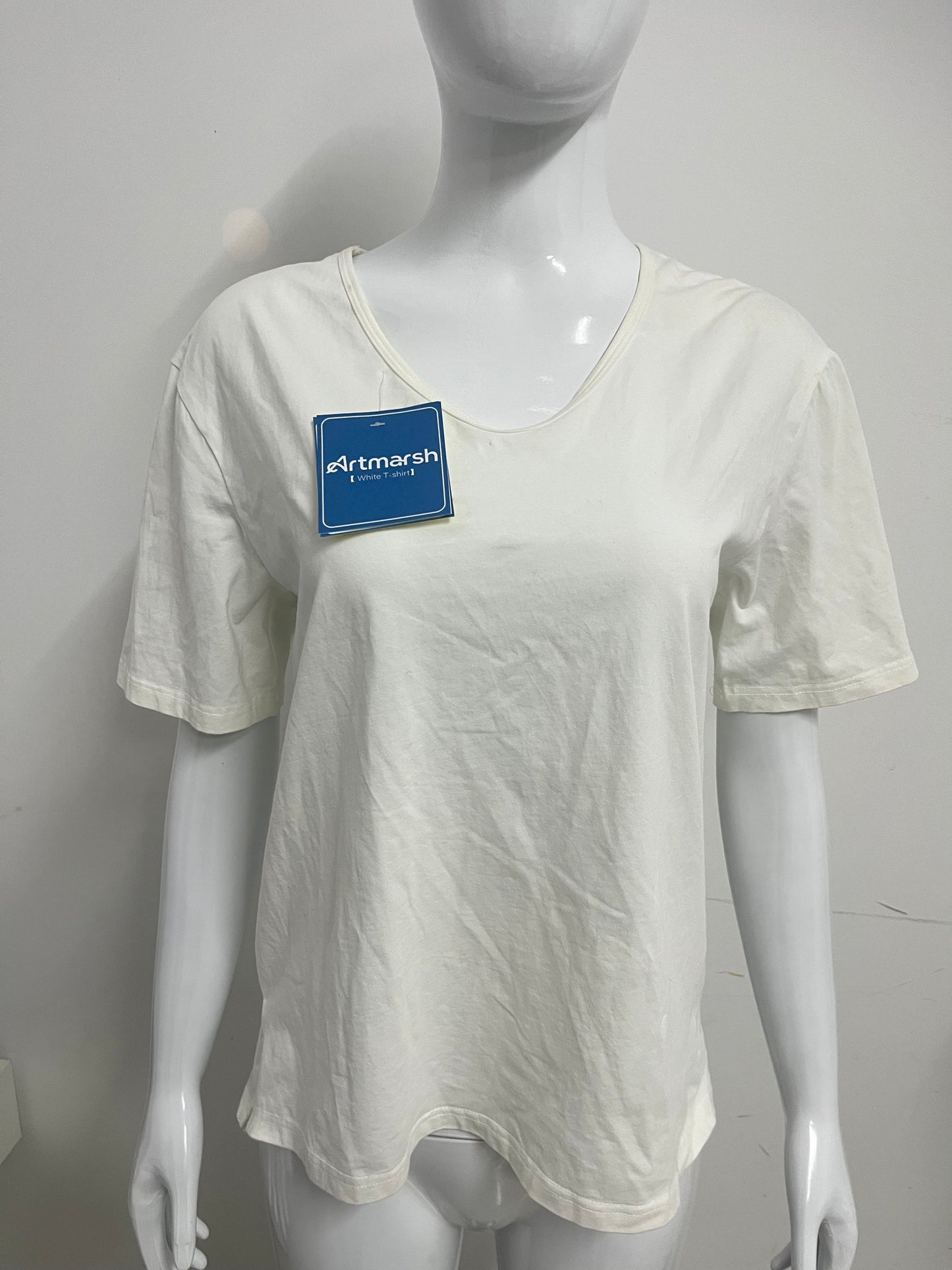 【Artmarsh White T-shirt】—— Soft, Breathable Essential for Everyday Wear