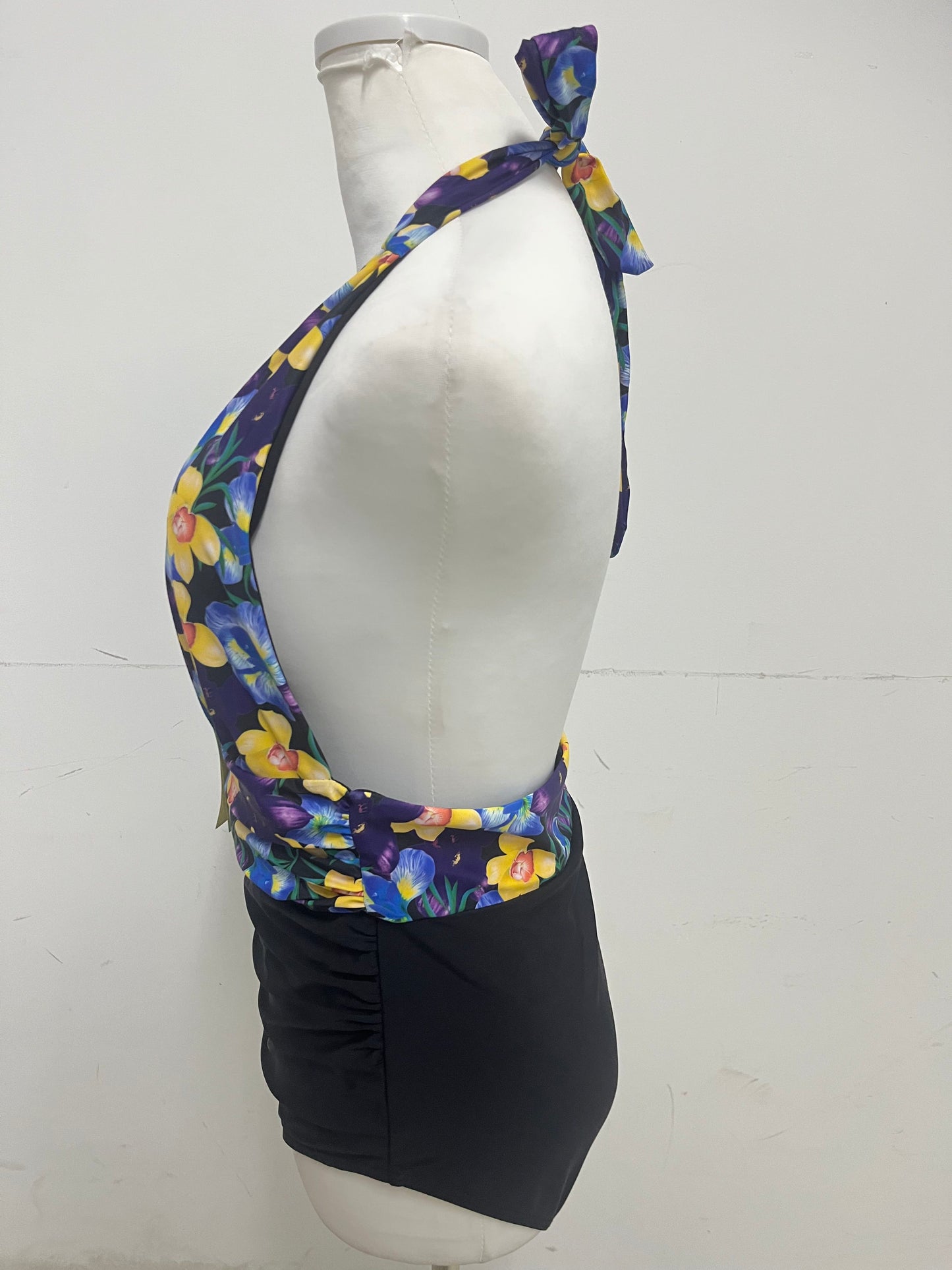 【Artmarsh Purple Floral Swimsuit】—— Bold, Flattering & Ready for Summer