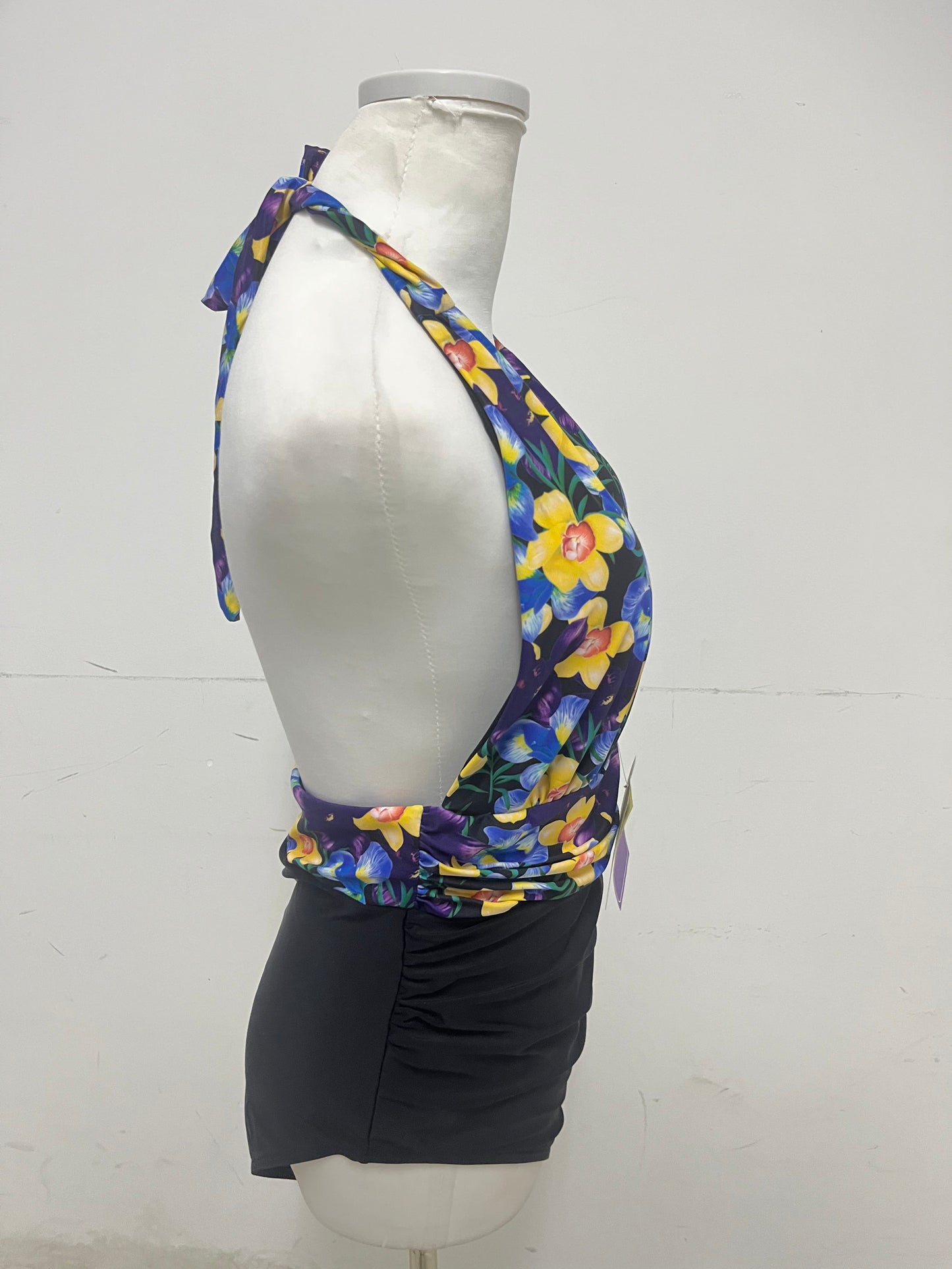【Artmarsh Purple Floral Swimsuit】—— Bold, Flattering & Ready for Summer