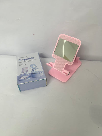 Artpanda  Mounts for smartphones Phone Holder Adjustable Phone Stand Desk Accessories, pink-style