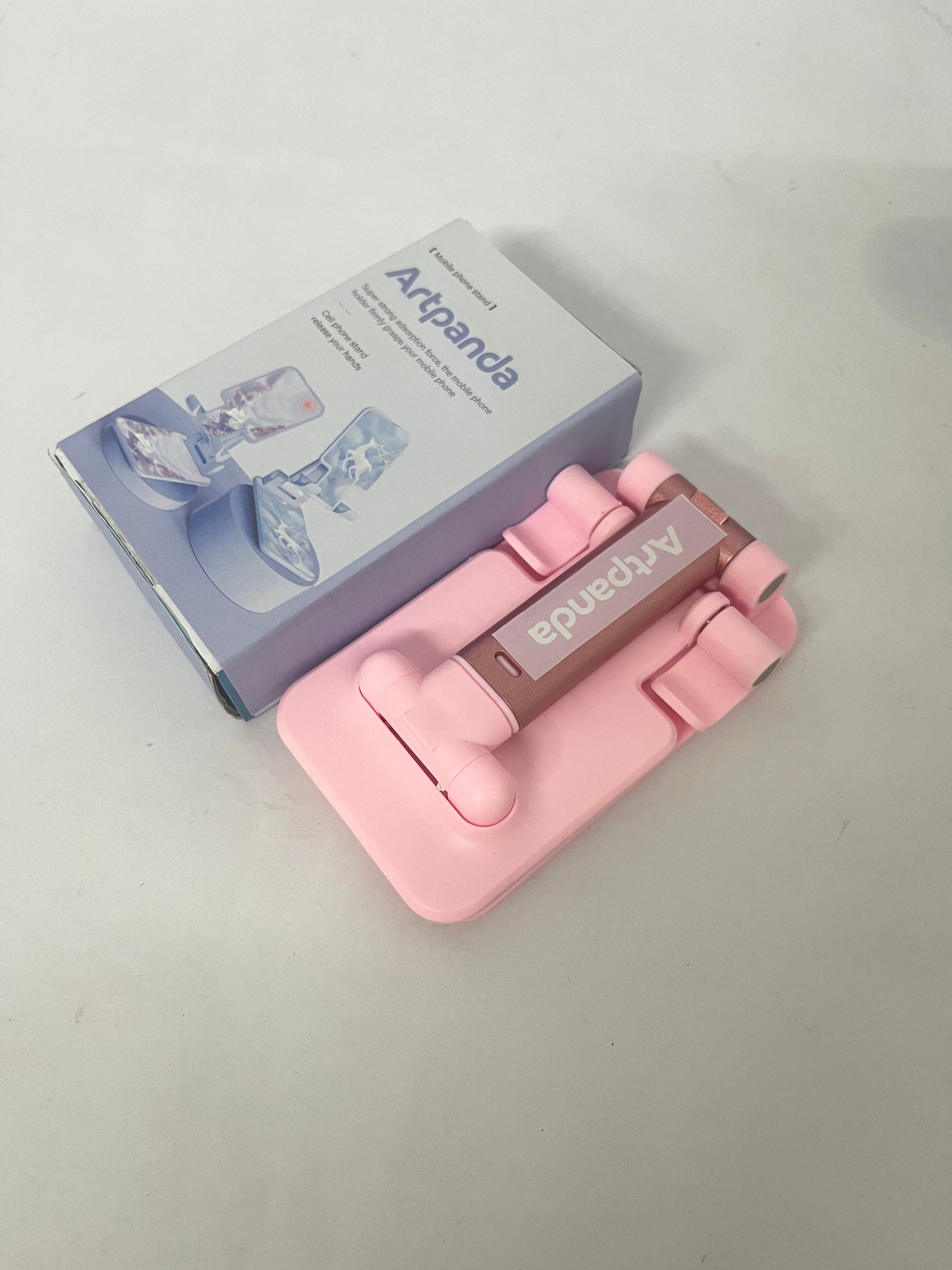 Artpanda  Mounts for smartphones Phone Holder Adjustable Phone Stand Desk Accessories, pink-style