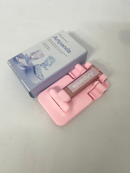 Artpanda  Mounts for smartphones Phone Holder Adjustable Phone Stand Desk Accessories, pink-style