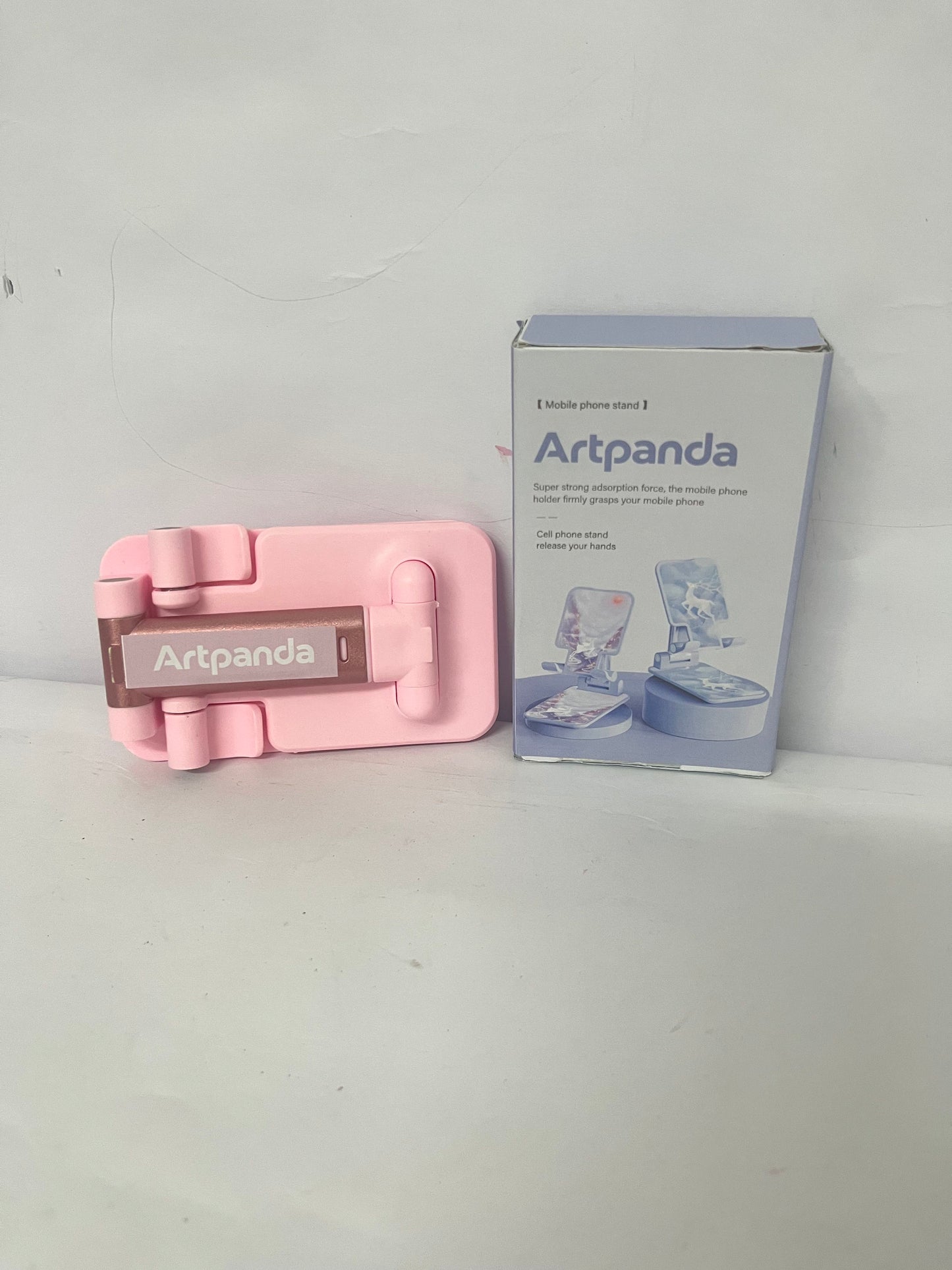 Artpanda  Mounts for smartphones Phone Holder Adjustable Phone Stand Desk Accessories, pink-style