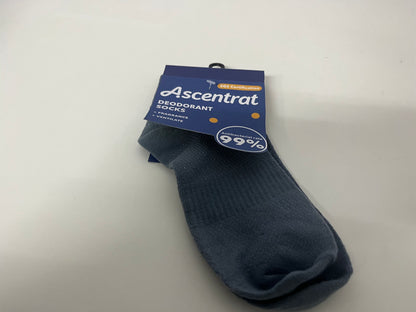 [Ascentrat Socks]-Antibacterial Deodorant Fragrance Crew Socks - 99% Antibacterial Breathable Cotton Socks
