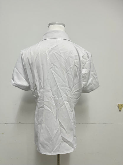 Askbeau Chemises White Short - Sleeve Shirt - Simple, Elegant and Versatile