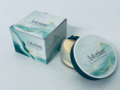 Asterism Loose Setting Powder, Face Powder Makeup & Finishing Powder for Light, Medium & Tan Skin Tones