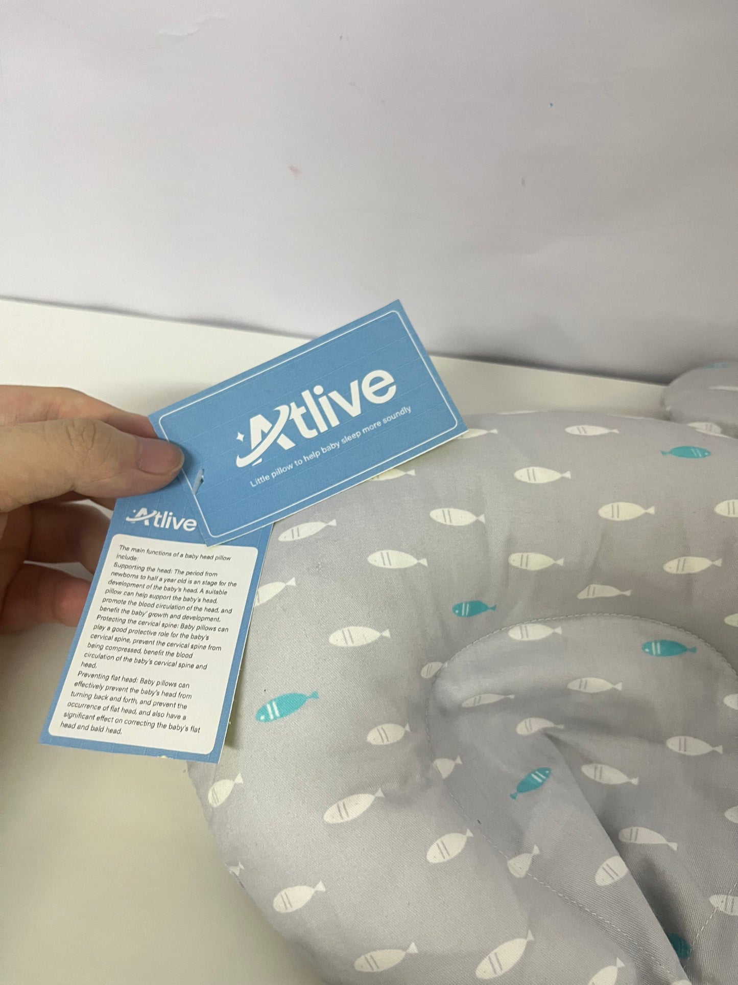 【Atlive Baby U-Shape Sleep Pillow】—— Let babies have a baby sleep more soundly