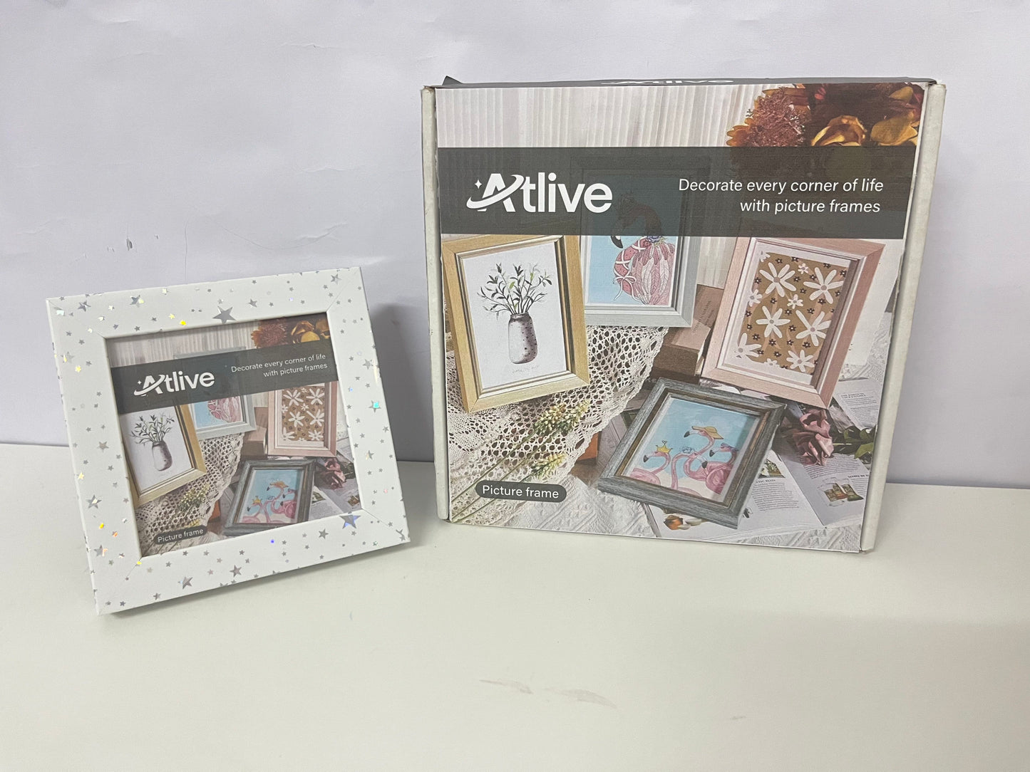 【Atlive Star Glitter Picture Frame】—— Decorate Every Corner of Life with Picture Frames