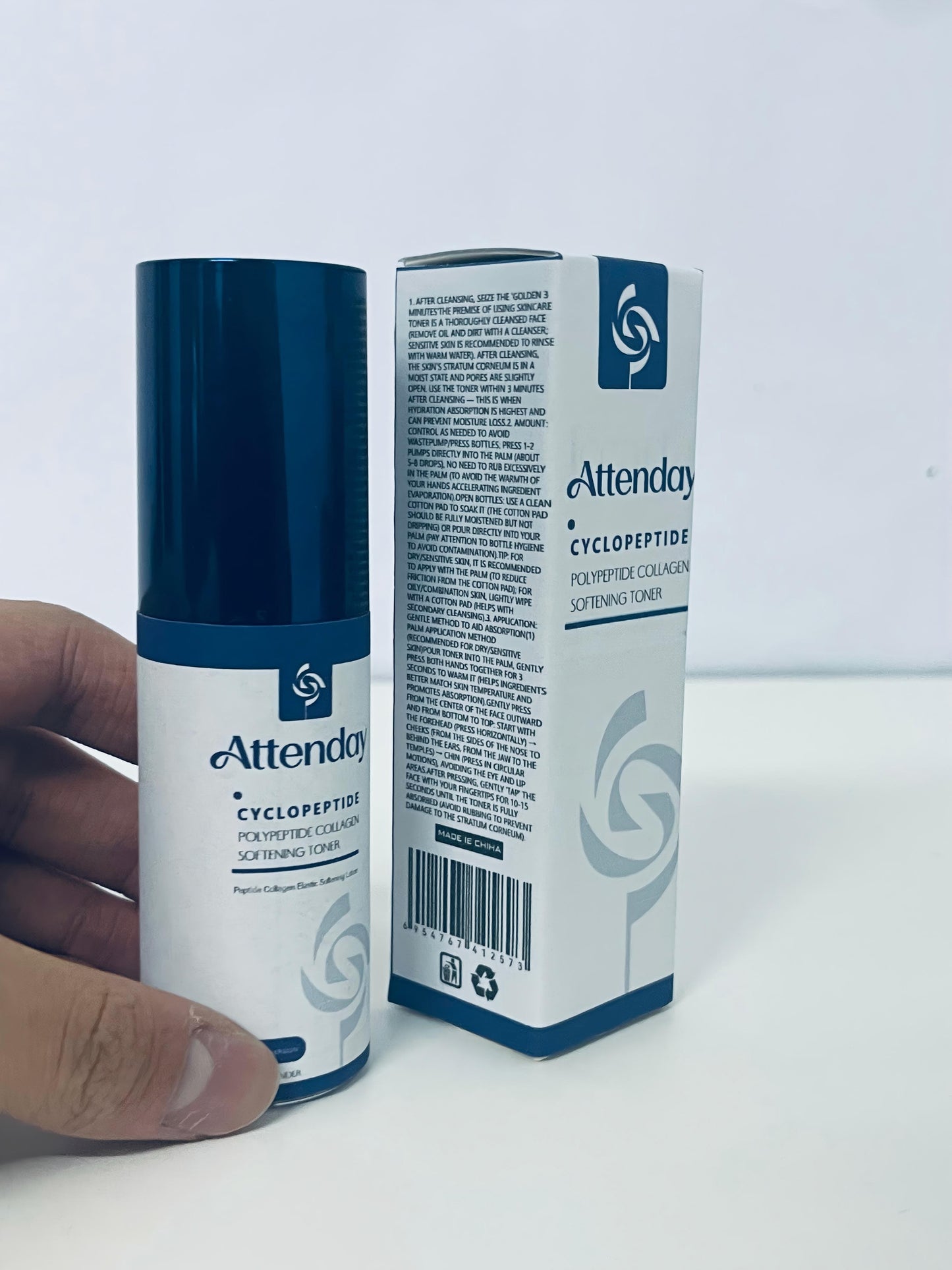 Attenday Cyclopeptide Collagen Softening Toner Repair & Moisturizing Style A Gentle Soothing Item for Daily Skincare