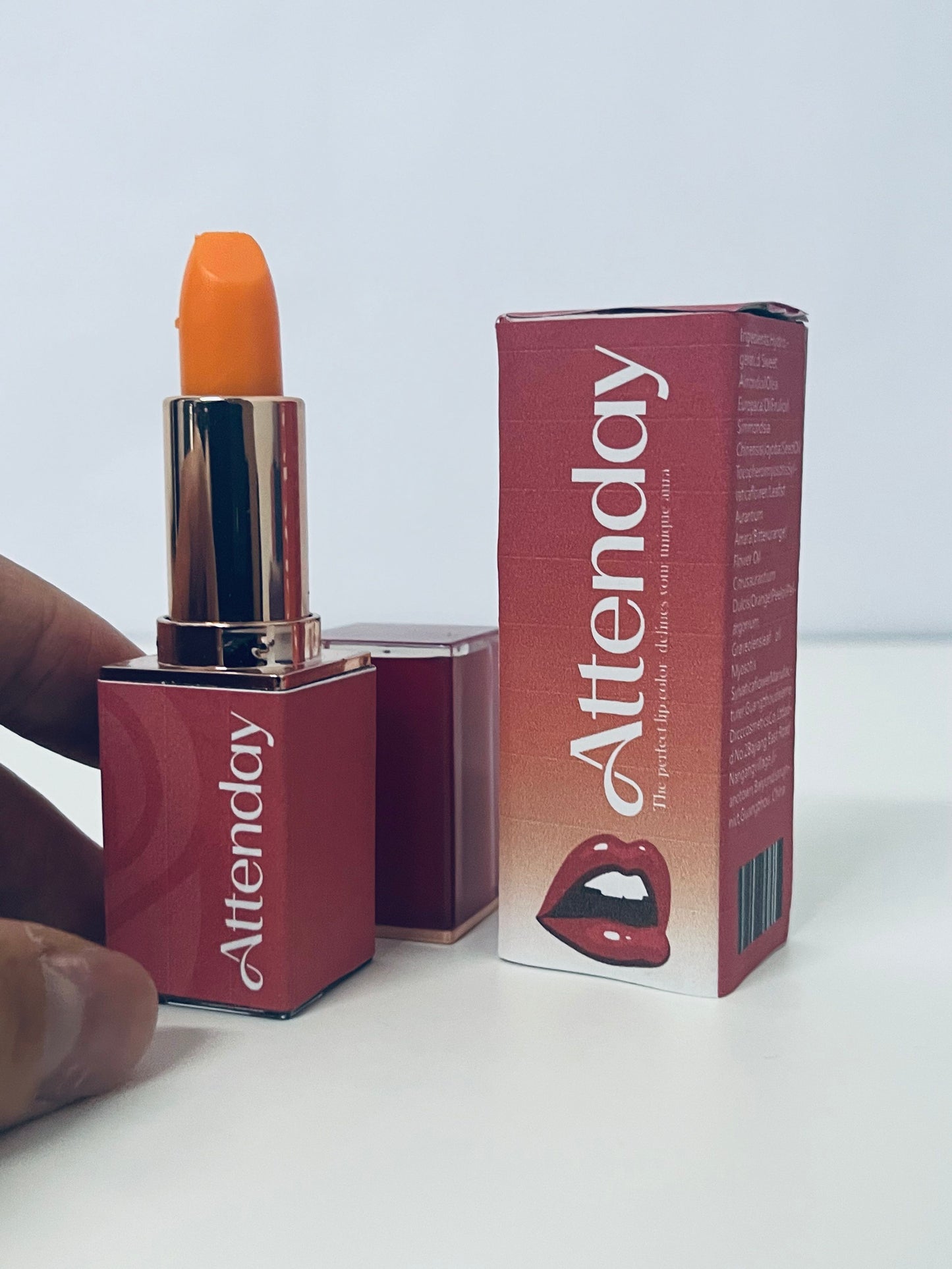 Attenday Temperature-Changing Lipstick Moisturizing & Lip-Care Style A Natural Complexion-Boosting Item for Daily Makeup
