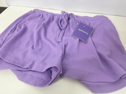 【Audiopretty Lavender Waffle Shorts】—— Comfortable & Stylish Casual Essential