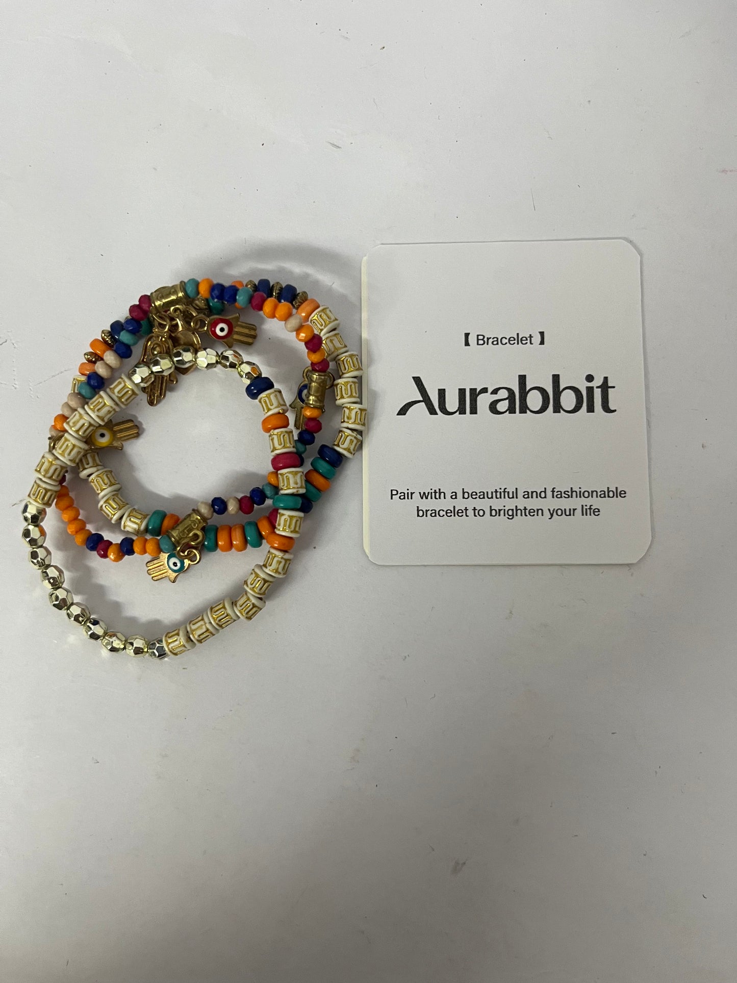 Aurabbit Bracelets Bohemian Multi-layer Bracelet Set - A Color Carnival on Wrist, A Declaration of Personal Style