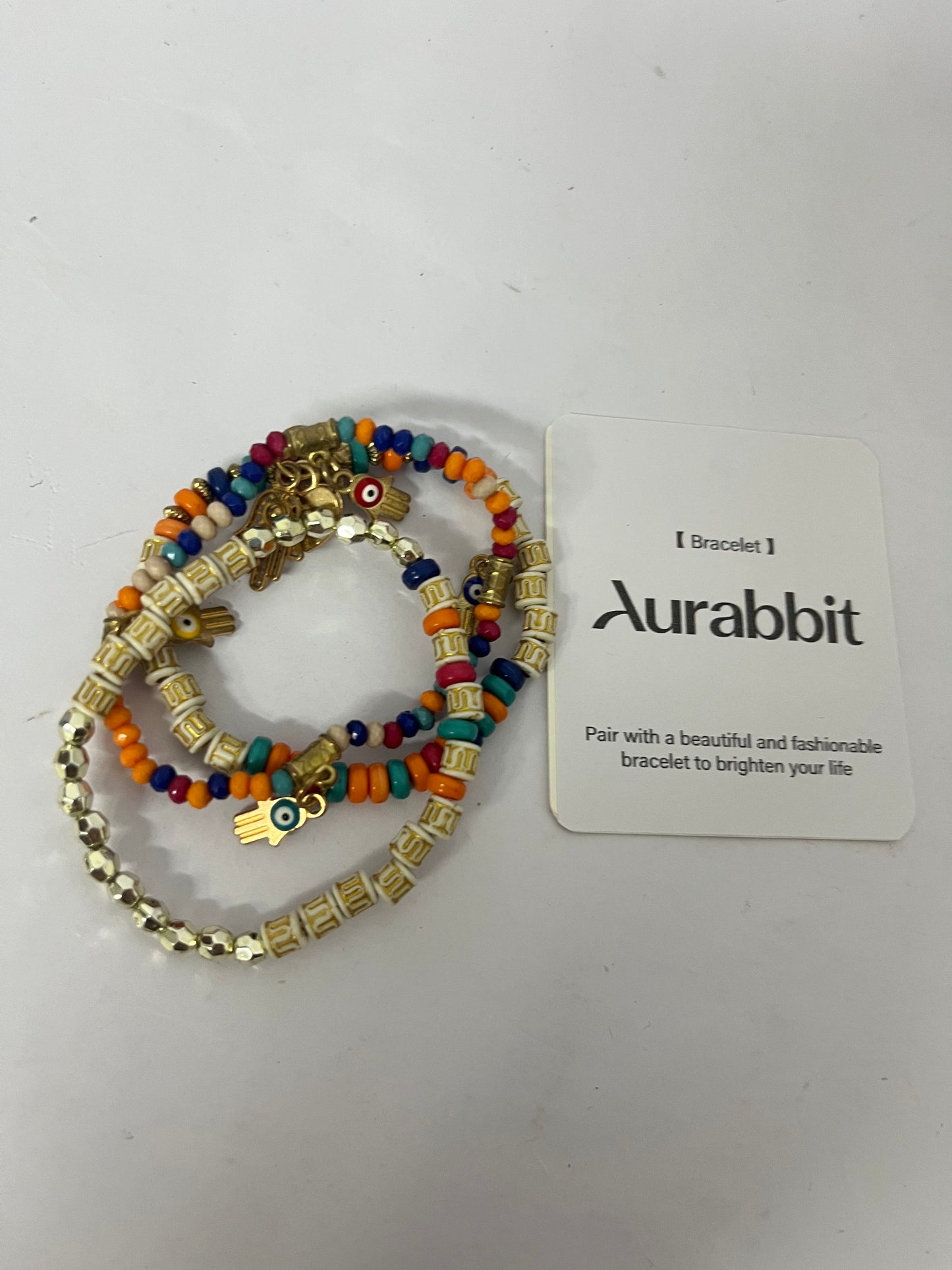 Aurabbit Bracelets Bohemian Multi-layer Bracelet Set - A Color Carnival on Wrist, A Declaration of Personal Style