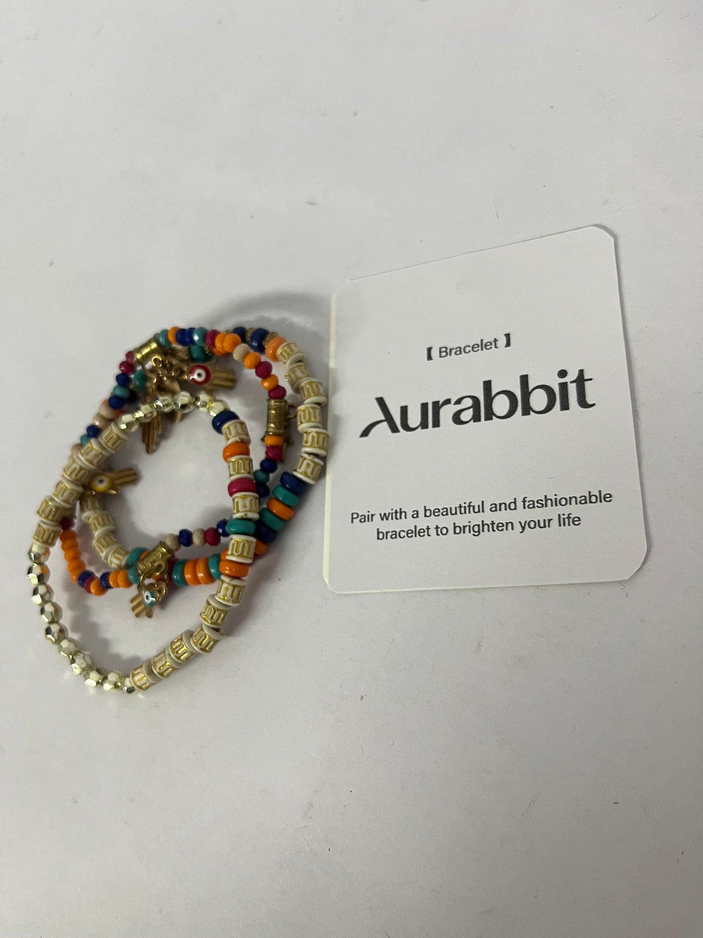 Aurabbit Bracelets Bohemian Multi-layer Bracelet Set - A Color Carnival on Wrist, A Declaration of Personal Style
