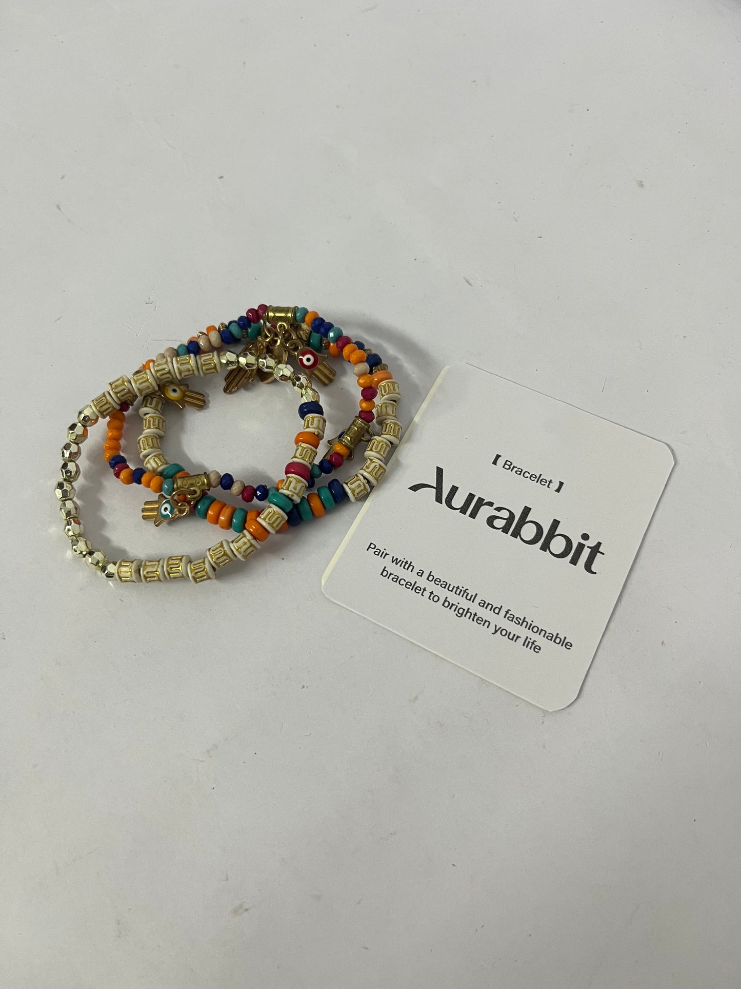 Aurabbit Bracelets Bohemian Multi-layer Bracelet Set - A Color Carnival on Wrist, A Declaration of Personal Style