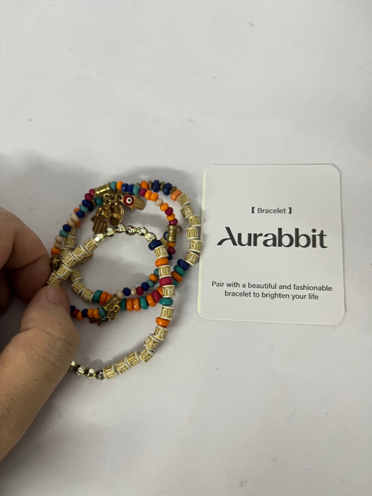 Aurabbit Bracelets Bohemian Multi-layer Bracelet Set - A Color Carnival on Wrist, A Declaration of Personal Style