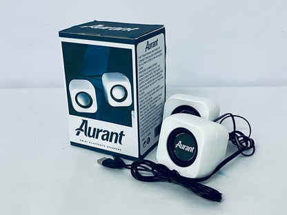Aurant Mini Bluetooth Speaker, Compact & Portable, High-Definition Sound, Essential Audio for Desktop, Home, Office and Entertainment