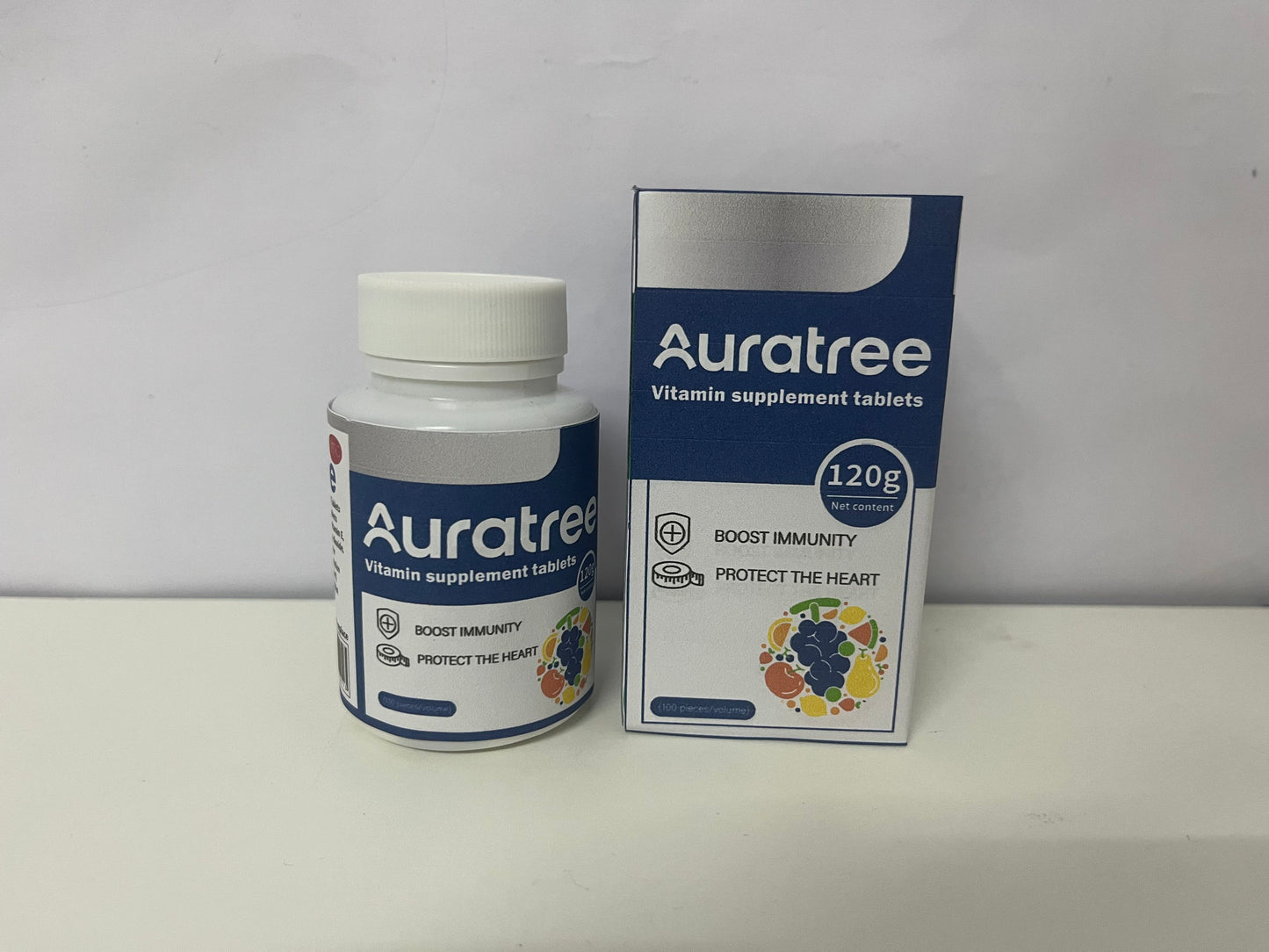 Auratree Multivitamin Supplement Tablets: Dual Daily Nutritional Protection for Immunity & Heart