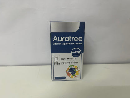 Auratree Multivitamin Supplement Tablets: Dual Daily Nutritional Protection for Immunity & Heart
