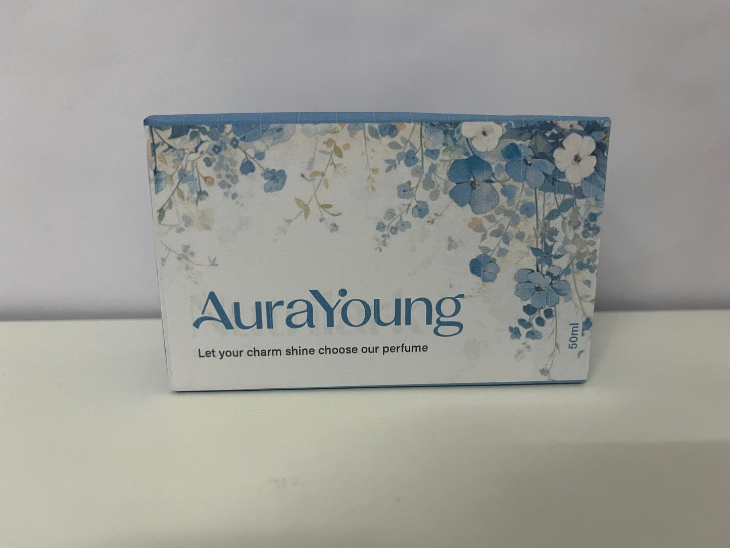 AuraYoung Purple Floral Fragrance Fresh & Soft Atmosphere Perfume