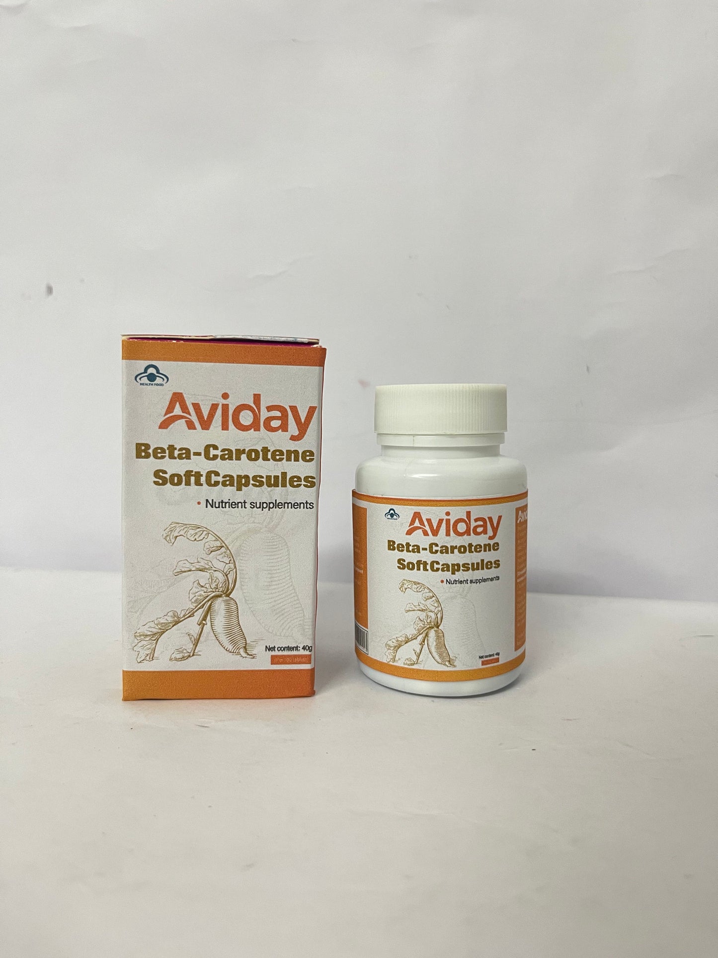 Aviday  Beta Carotene 25000 IU Softgels Vitamin A Supplement  Non-GMO and Gluten Free