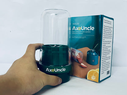 AxeUncle Lemonade Stand Electric Citrus Juicer Machine, Pitcher, Pressure Activated, for Lemons, Limes and Oranges