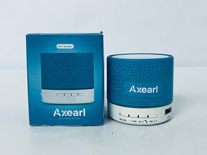 Axearl Loudspeakers Portable Bluetooth Speakers with Strap Easy to Carry, Wireless Waterproof Mini Speaker with Loud Stereo Sound, 20 Hours Playtime, Rechargeable Battery, Built-in Microphone,