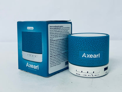 Axearl Loudspeakers Portable Bluetooth Speakers with Strap Easy to Carry, Wireless Waterproof Mini Speaker with Loud Stereo Sound, 20 Hours Playtime, Rechargeable Battery, Built-in Microphone,