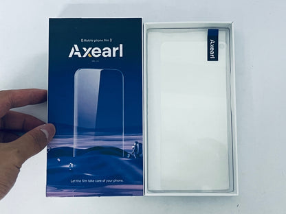 Axearl Mobile phone screen protectors Screen Protector  Pack [9H+ Tempered Glass] [Military-Grade Drop Protection] [Easy Installation] Shockproof Full Edge Coverage