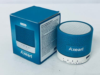 Axearl Loudspeakers Portable Bluetooth Speakers with Strap Easy to Carry, Wireless Waterproof Mini Speaker with Loud Stereo Sound, 20 Hours Playtime, Rechargeable Battery, Built-in Microphone,